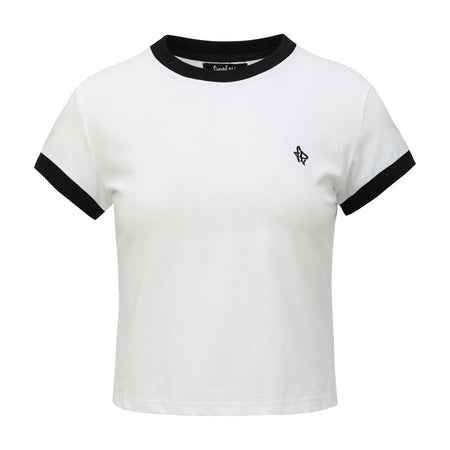 T-Shirt Manches courtes  de Forplay - Crop T-Shirt  White - S à XXL - pour Femme - blanc - Forplay