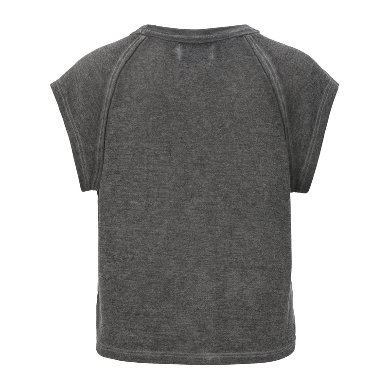 Top  de Forplay - Outside Seam - T-Shirt Délavé - S à XXL - pour Femme - gris - Forplay - View 2