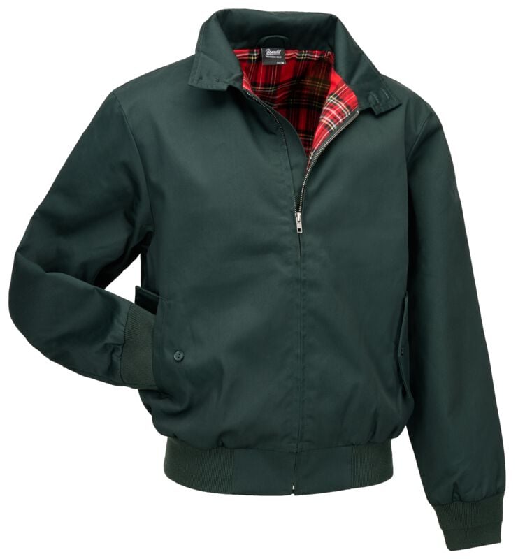 Bomber Rockabilly de Brandit - Lord Canterbury - S à 5XL - pour Homme - vert bouteille - Brandit