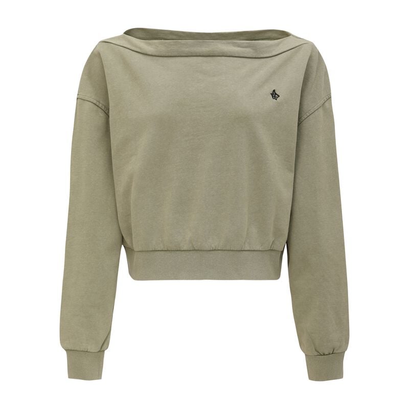 Sweat-shirt  de Forplay - Carmen - Haut Manches Longues Délavé - S à XXL - pour Femme - gris - Forplay
