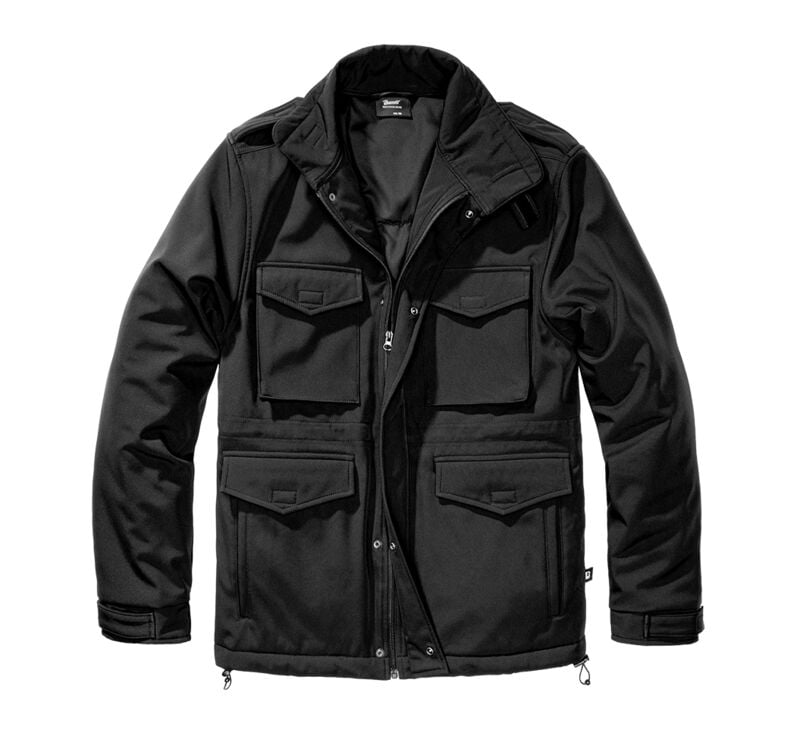 Veste mi-saison Rockabilly de Brandit - M65 - Veste Softshell - S à 5XL - pour Homme - noir - Brandit