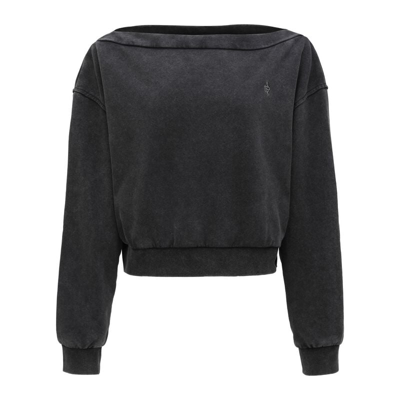 Sweat-shirt  de Forplay - Carmen - Haut Manches Longues - S à XXL - pour Femme - noir - Forplay