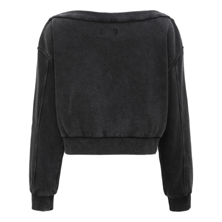 Sweat-shirt  de Forplay - Carmen - Haut Manches Longues - S à XXL - pour Femme - noir - Forplay - View 2