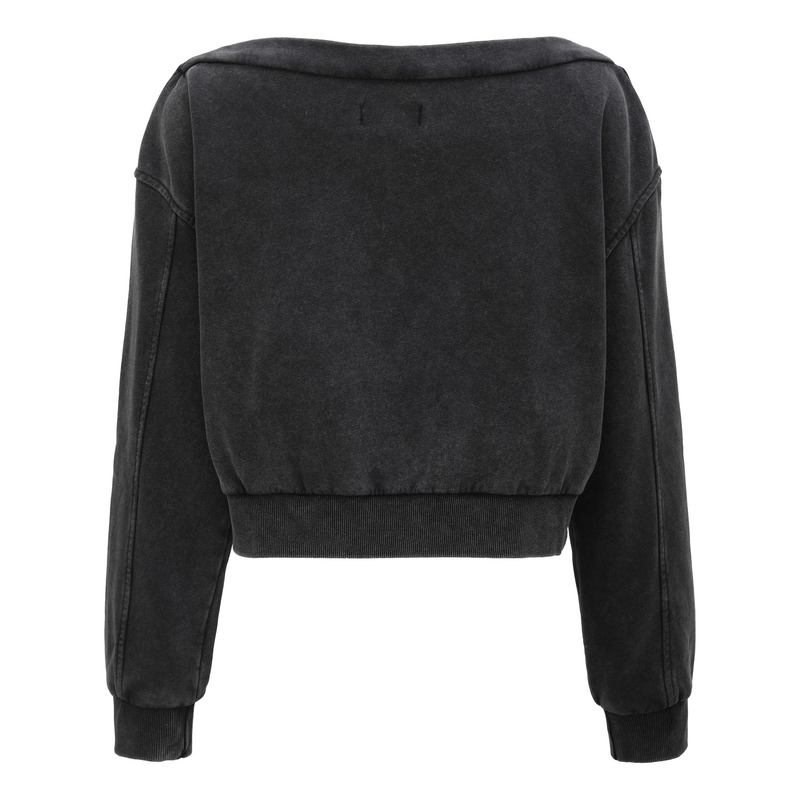 Sweat-shirt  de Forplay - Carmen - Haut Manches Longues - S à XXL - pour Femme - noir - Forplay - View 2