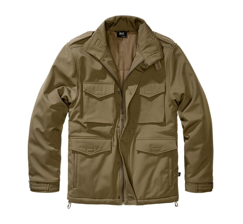 Veste mi-saison Rockabilly de Brandit - M65 - Veste Softshell - S à 5XL - pour Homme - olive - Brandit