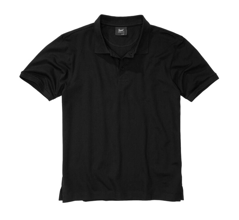 Polo  de Brandit - Piqué - Polo Manches Courtes - S à 7XL - pour Homme - noir - Brandit