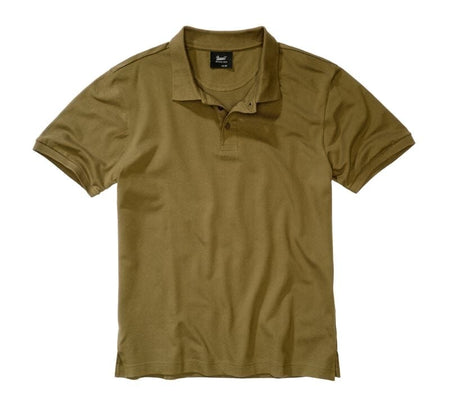 Polo  de Brandit - Piqué - Polo Manches Courtes - S à 5XL - pour Homme - olive - Brandit