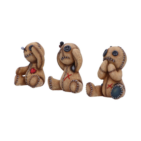 Statuette Gothic de Nemesis Now - Nemesis Now - Three Wise Voodoo Dolls - pour Unisexe - multicolore - Nemesis Now - View 2