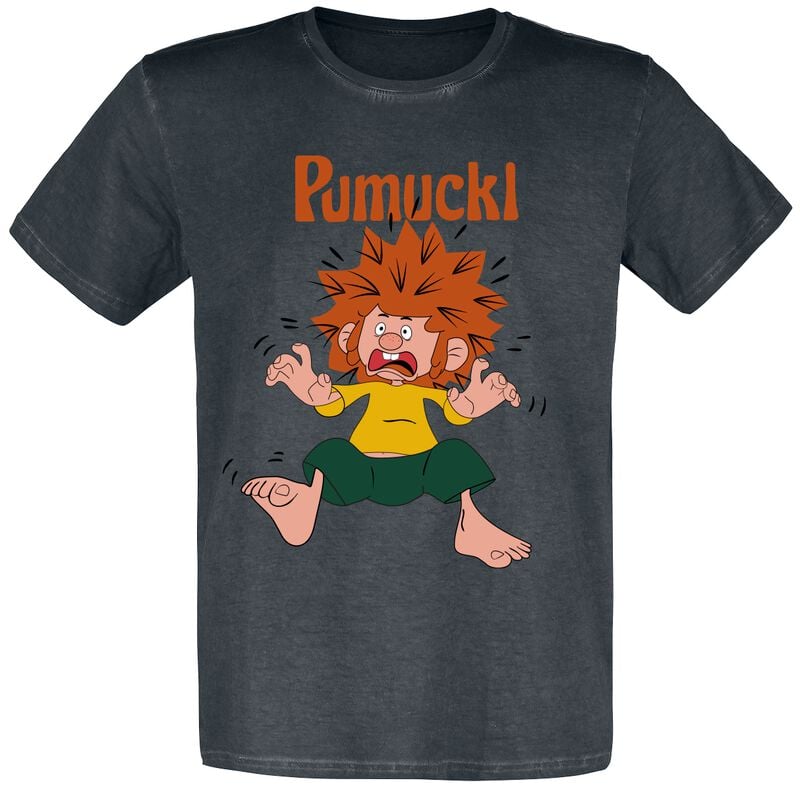 T-Shirt Manches courtes  de Pumuckl - Kobold - S à 3XL - pour Homme - multicolore - Pumuckl