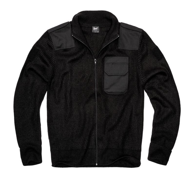 Gilets & Ponchos  de Brandit - BW Cardigan - S à 5XL - pour Homme - noir - Brandit