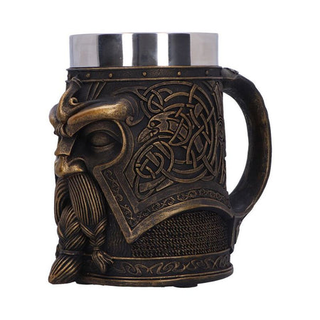 Chope à bière Gothic de Nemesis Now - Odin Tankard - pour Indifférent - multicolore - Nemesis Now