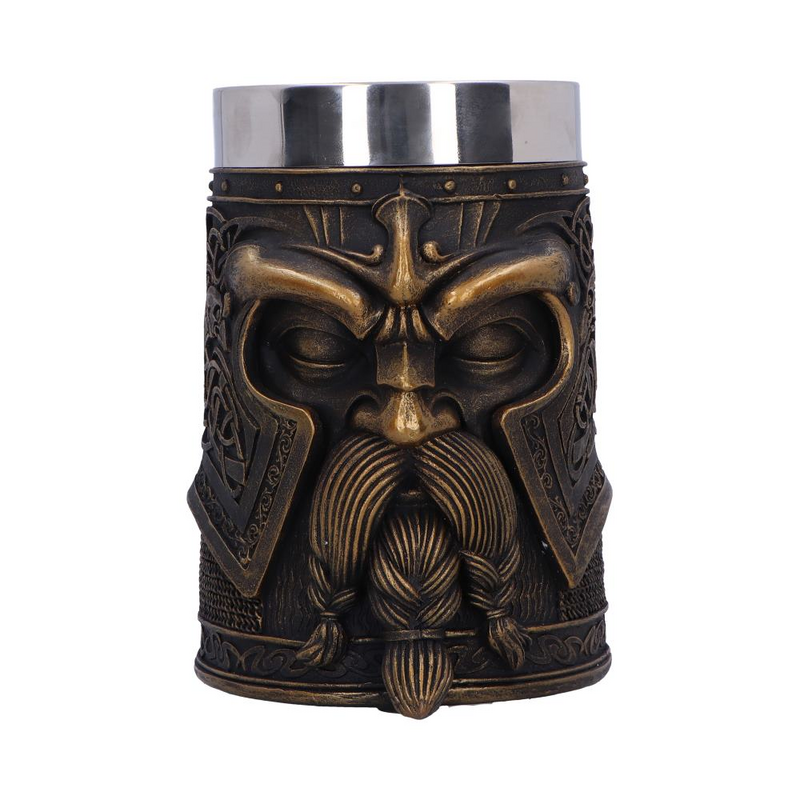 Chope à bière Gothic de Nemesis Now - Odin Tankard - pour Indifférent - multicolore - Nemesis Now - View 2