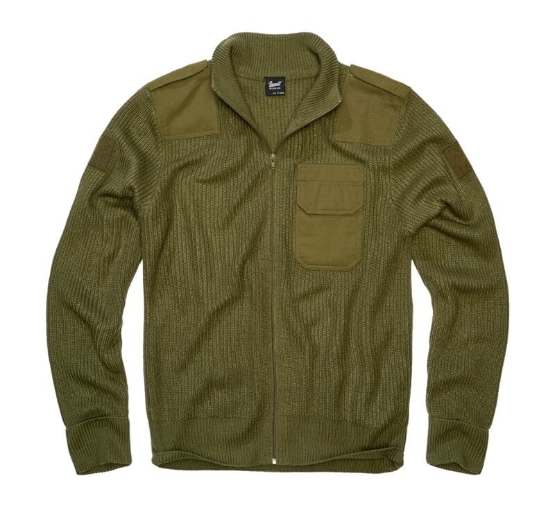 Gilets & Ponchos  de Brandit - BW Cardigan - S à 3XL - pour Homme - olive - Brandit