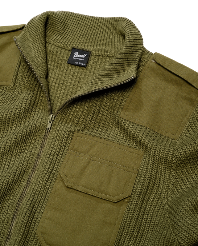 Gilets & Ponchos  de Brandit - BW Cardigan - S à 3XL - pour Homme - olive - Brandit - View 2