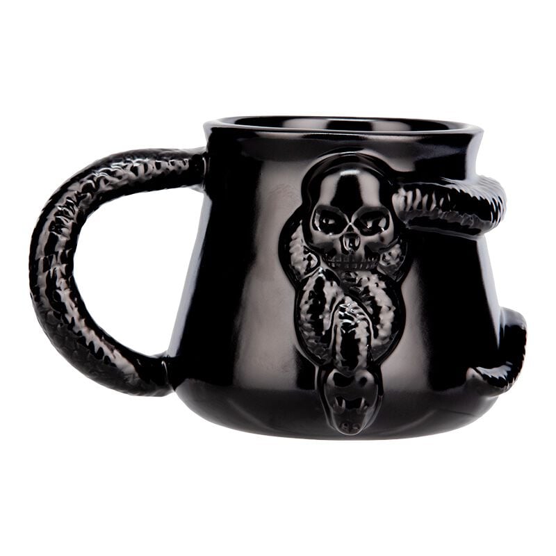 Gobelet  de Harry Potter - La Marque des Ténèbres - Mangemorts - pour Indifférent - noir - Harry Potter