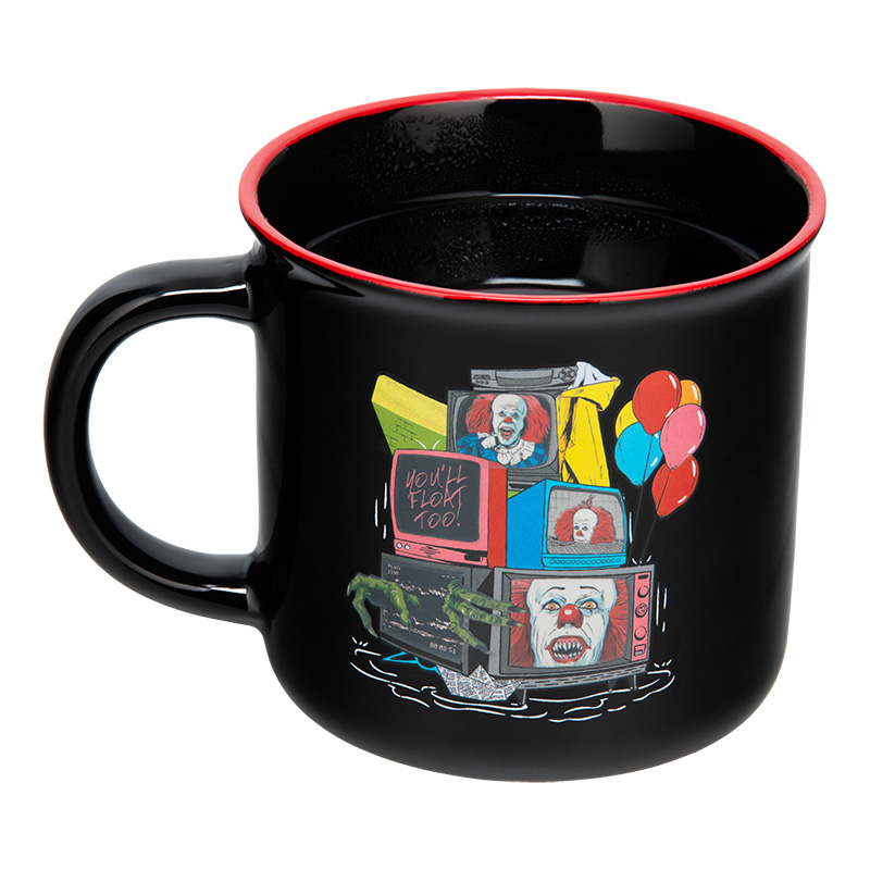Gobelet  de ÇA - ÇA - Pennywise - Mug Magique - pour Indifférent - noir - ÇA - View 2