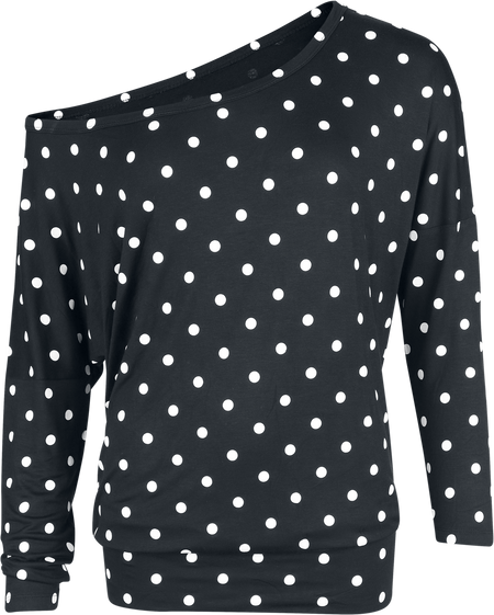 T-shirt manches longues  de RED by EMP - Fast And Loose - S à 5XL - pour Femme - noir - RED by EMP - View 2