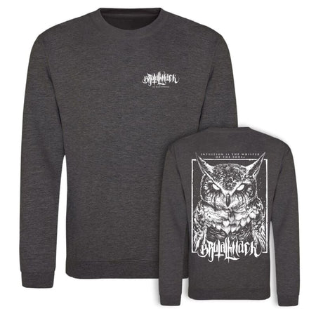 Sweat-shirt  de Brutal Knack - Sweat col rond Chouette - S à XXL - pour Homme - noir - Brutal Knack