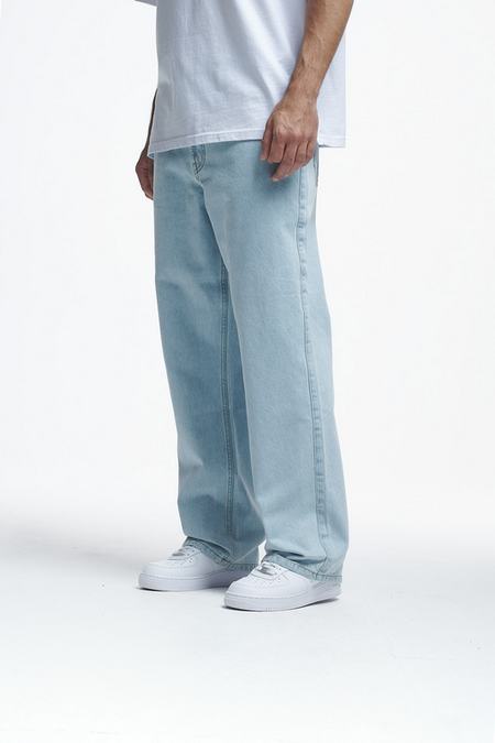 Jean  de 2Y Studios - ADRIK BASIC BAGGY JEANS - 32 à 36 - pour Homme - bleu - 2Y Studios - View 2