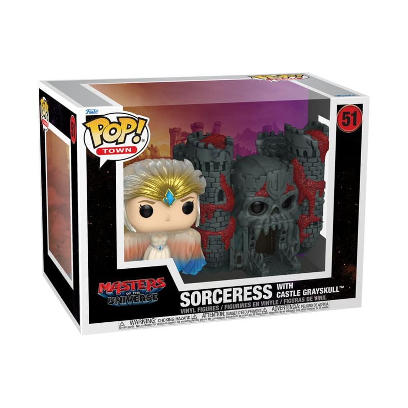 Masters Of The Universe - Sorcière avec Château des Ombres (Pop! Town) - Funko Pop! n°51 - Funko Pop! - Funko Shop Europe - Masters Of The Universe