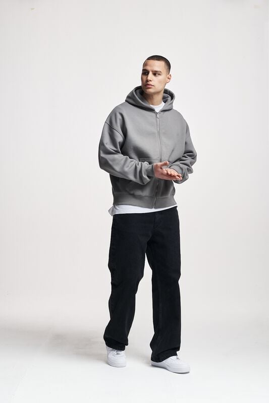 Jean  de 2Y Studios - ADRIK BASIC BAGGY JEANS - 30 à 38 - pour Homme - noir - 2Y Studios