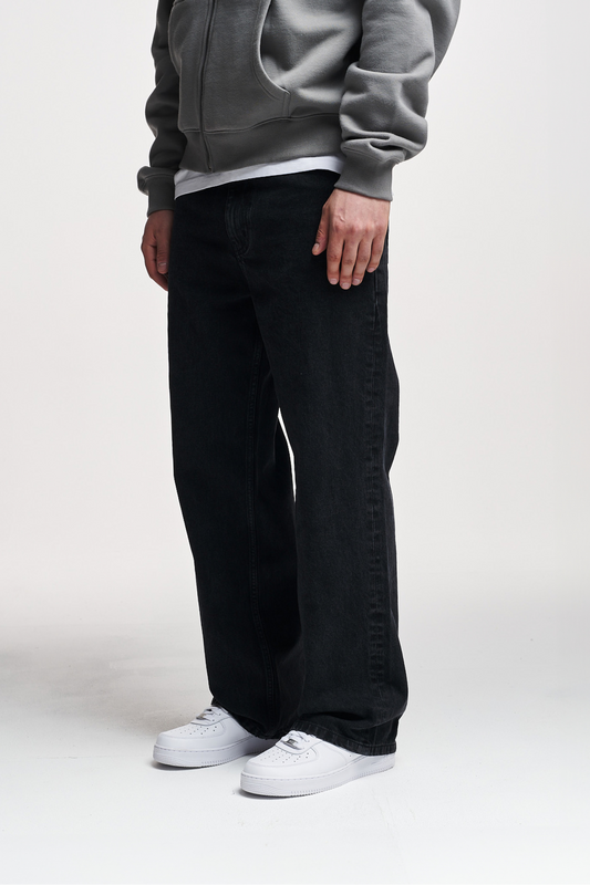 Jean  de 2Y Studios - ADRIK BASIC BAGGY JEANS - 30 à 38 - pour Homme - noir - 2Y Studios - View 2