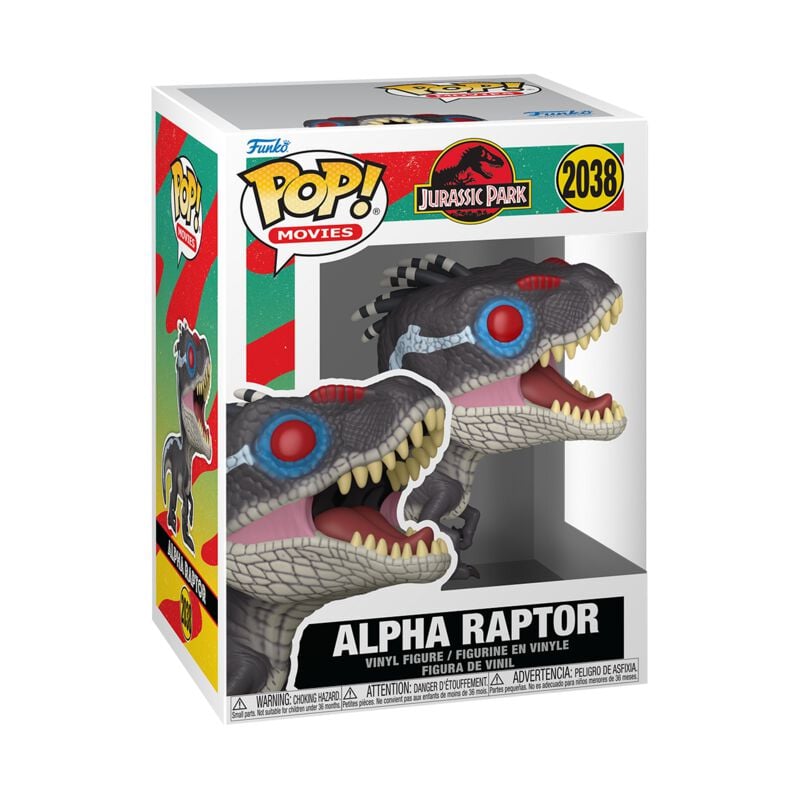 Jurassic Park - Alpha Raptor - Funko Pop! n°2038 - Funko Pop! - Funko Shop Europe - Jurassic Park