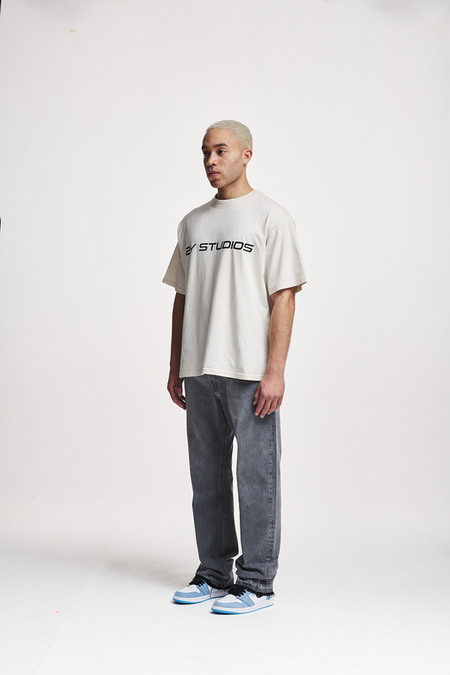 Jean  de 2Y Studios - ARUN OPEN HEM STRAIGHT JEANS - 30 à 38 - pour Homme - gris - 2Y Studios - View 2