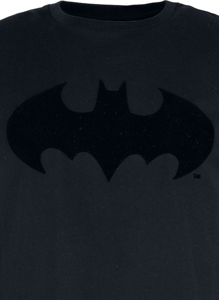 T-Shirt Manches courtes  de Batman - Batman - Logo- Flock Print - S à 3XL - pour Homme - noir - Batman - View 2