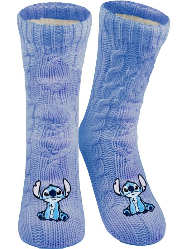 Chaussettes Disney de Lilo & Stitch - Stitch - EU35-38 à EU 39-42 - pour Femme - bleu - Lilo & Stitch