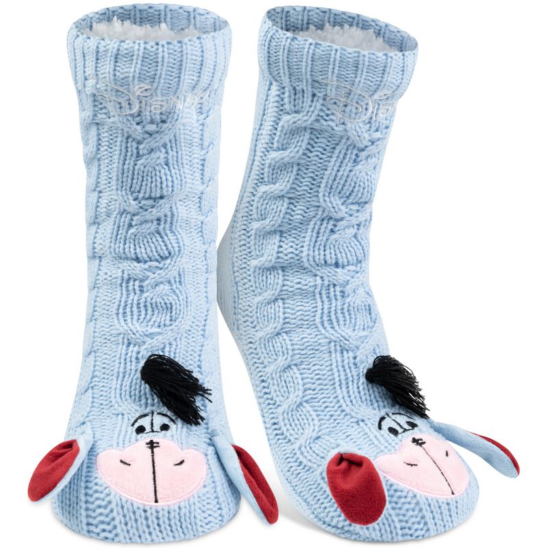 Chaussettes Disney de Winnie L'Ourson - Bourriquet - EU 38-43 - pour Femme - bleu - Winnie L'Ourson