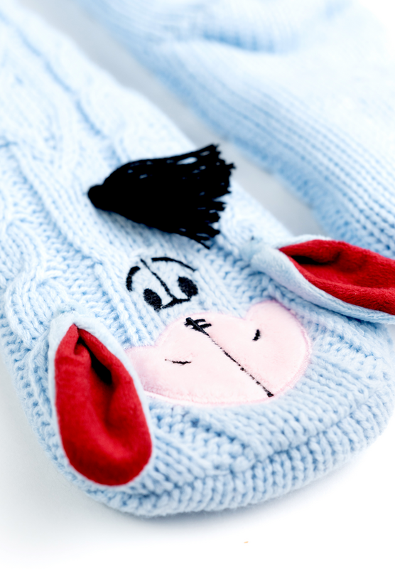 Chaussettes Disney de Winnie L'Ourson - Bourriquet - EU 38-43 - pour Femme - bleu - Winnie L'Ourson - View 2