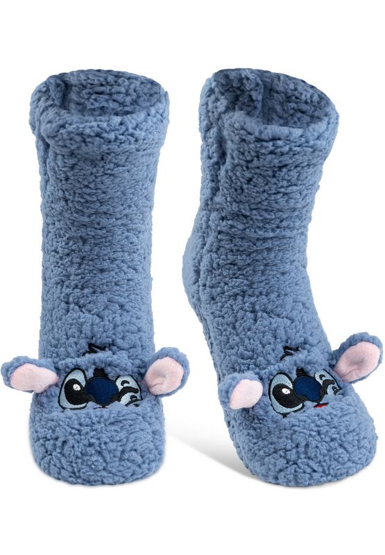 Chaussettes Disney de Lilo & Stitch - Stitch - EU 38-43 - pour Femme - bleu - Lilo & Stitch