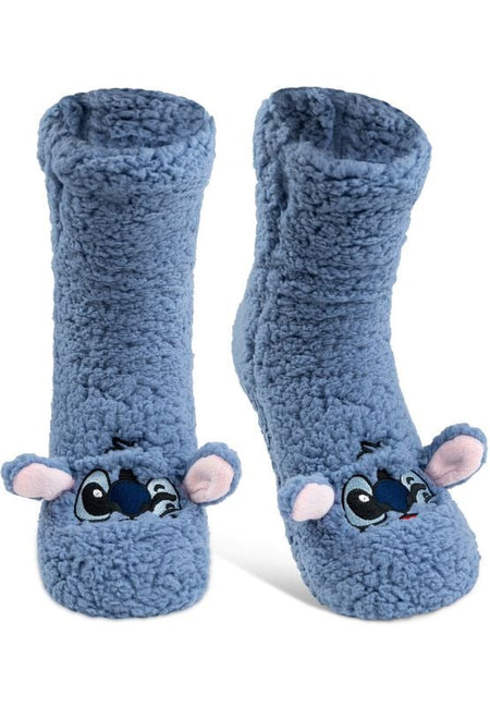 Chaussettes Disney de Lilo & Stitch - Stitch - EU 38-43 - pour Femme - bleu - Lilo & Stitch
