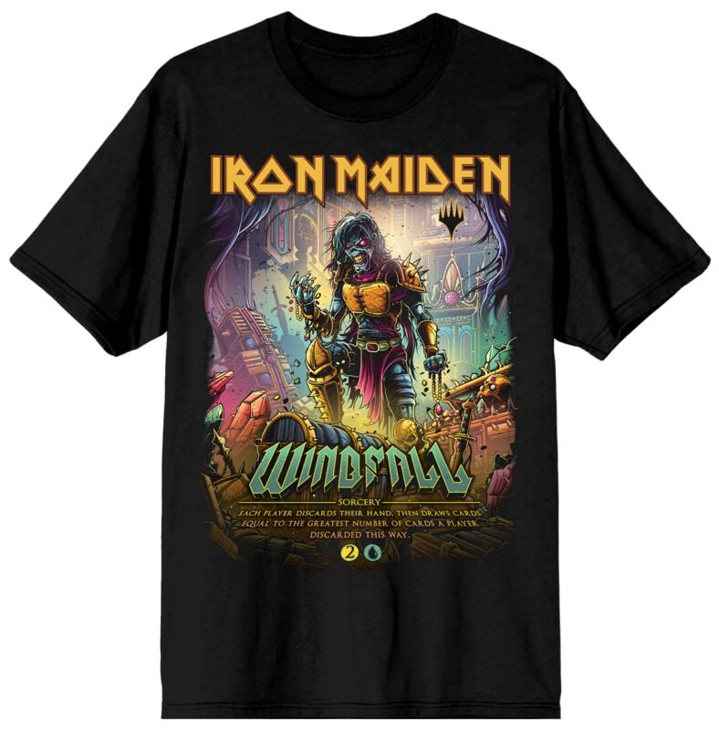 T-Shirt Manches courtes  de Iron Maiden - Magic - Windfall - S à 5XL - pour Homme - noir - Iron Maiden