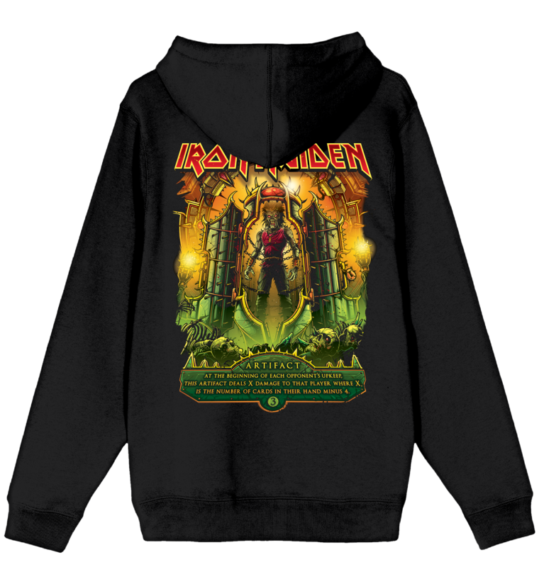 Sweat-shirt à capuche  de Iron Maiden - Magic - Artifact - S à 5XL - pour Homme - noir - Iron Maiden - View 2