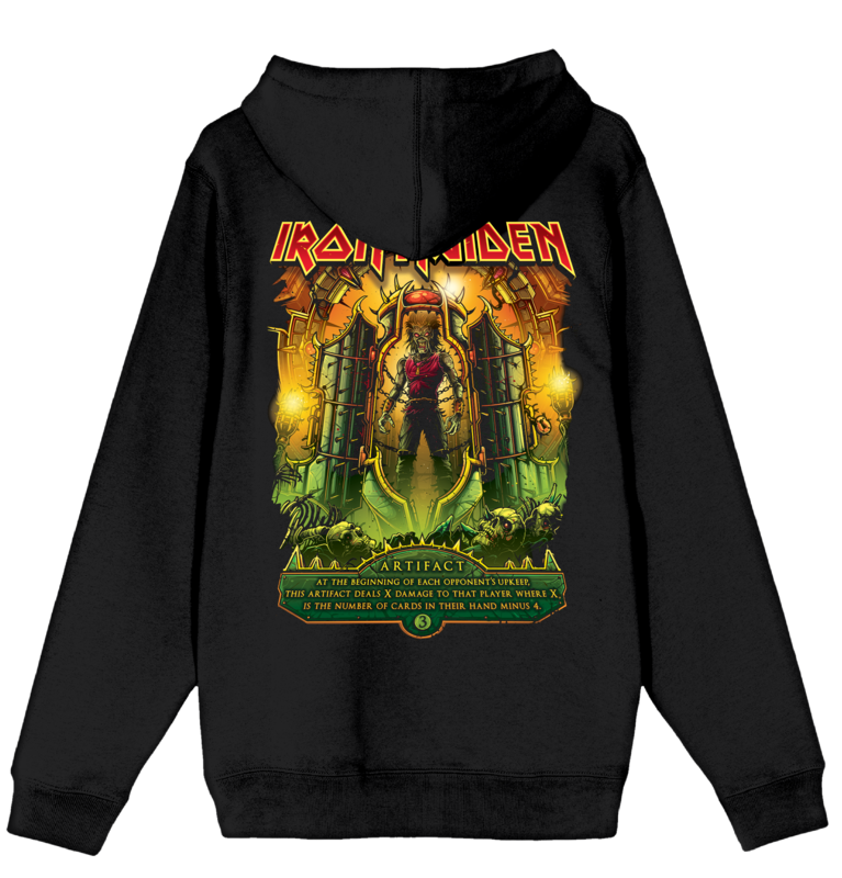 Sweat-shirt à capuche  de Iron Maiden - Magic - Artifact - S à 5XL - pour Homme - noir - Iron Maiden - View 2
