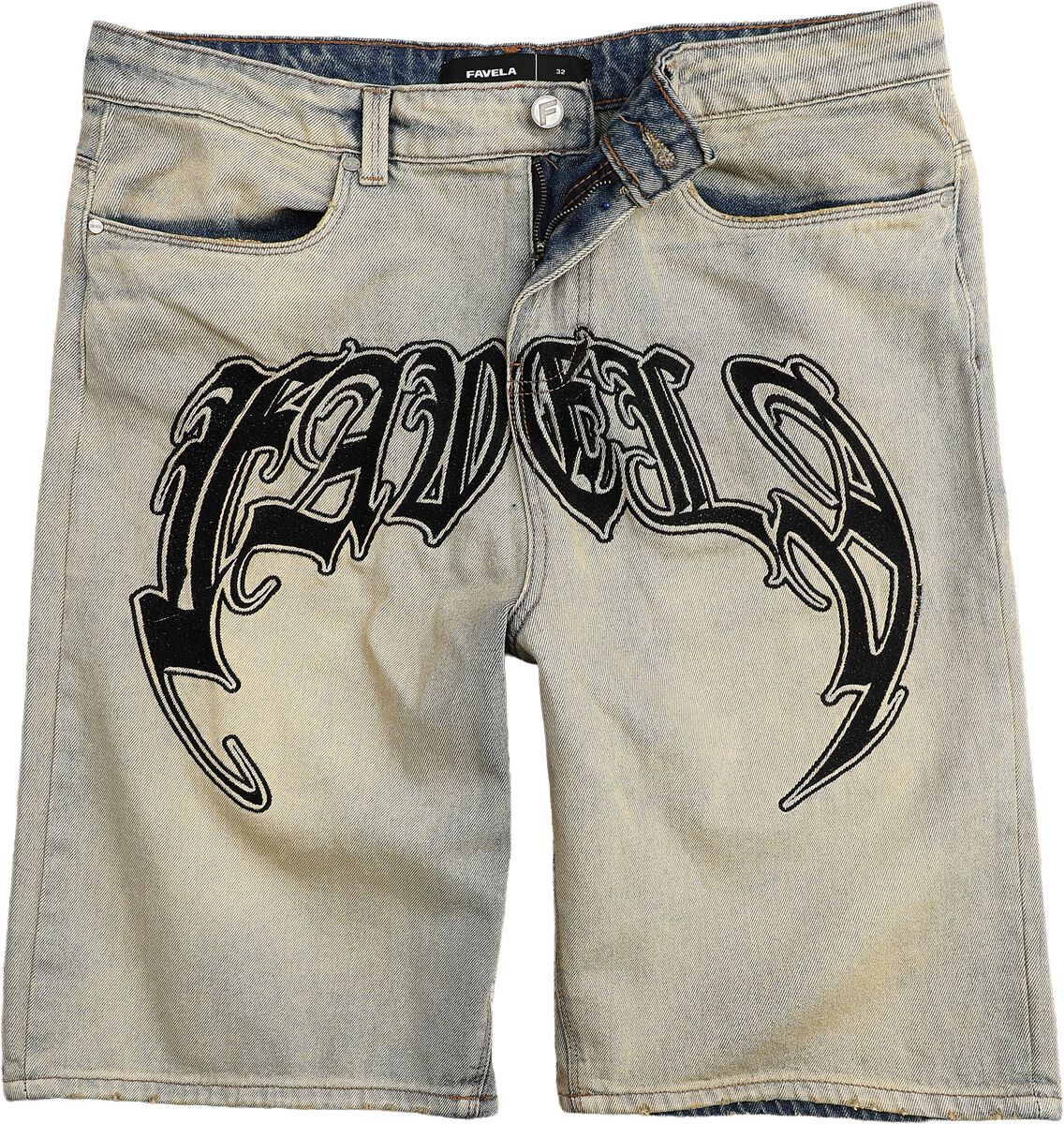 Short  de Favela - AVES SAND WASHED DENIM V2 JORTS - 30 à 38 - pour Homme - sable - Favela