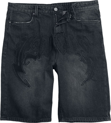 Short  de Favela - AVES BLACK DENIM JORTS - 30 à 38 - pour Homme - noir - Favela