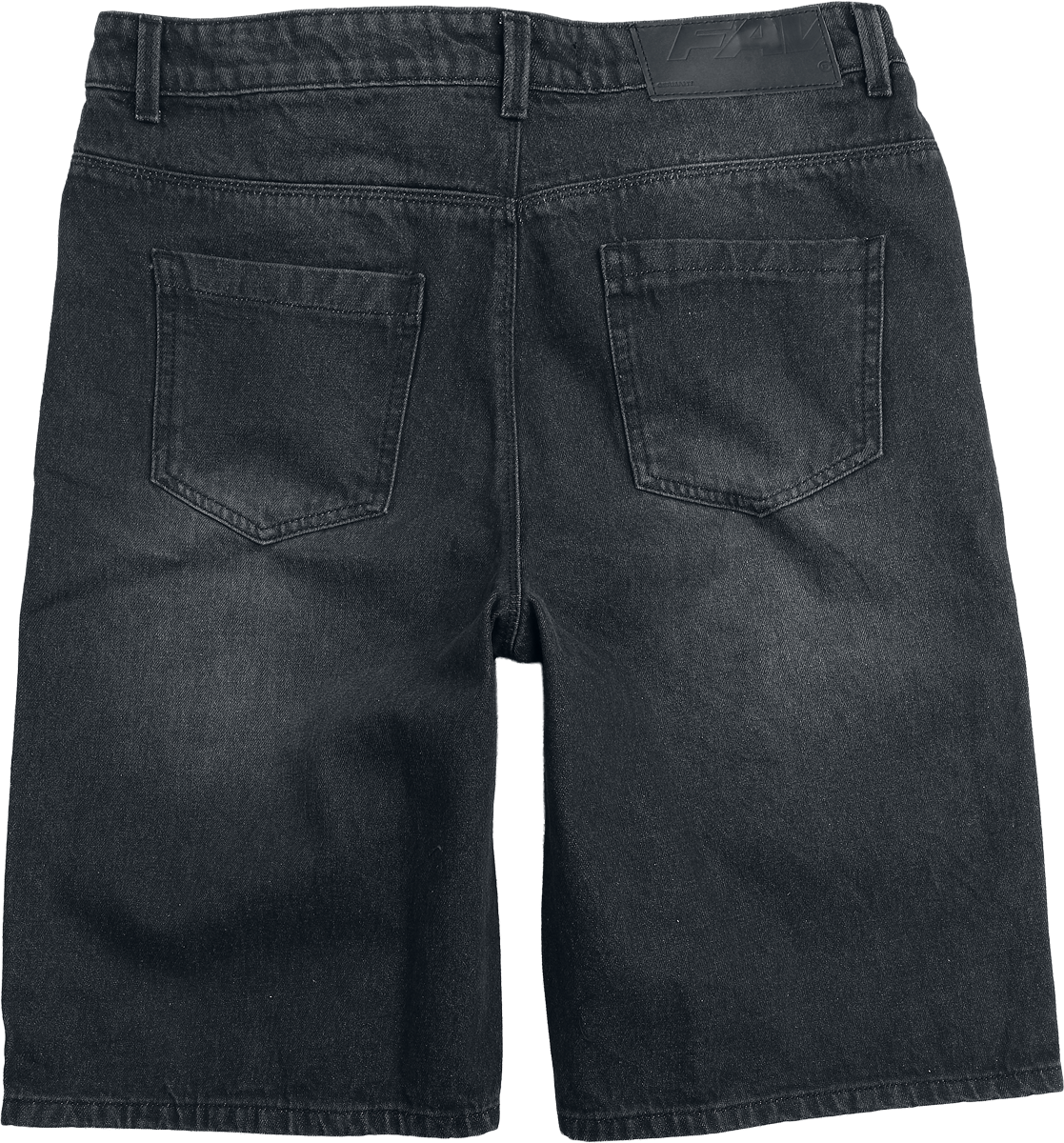 Short  de Favela - AVES BLACK DENIM JORTS - 30 à 38 - pour Homme - noir - Favela - View 2