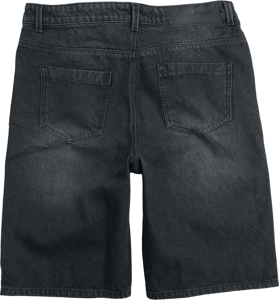 Short  de Favela - AVES BLACK DENIM JORTS - 30 à 38 - pour Homme - noir - Favela - View 2