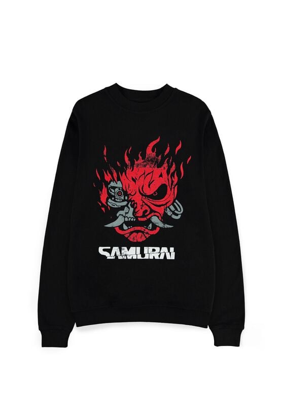 Sweat-shirt Gaming de Cyberpunk 2077 - Samurai - Band Merch - S à XXL - pour Homme - noir - Cyberpunk 2077