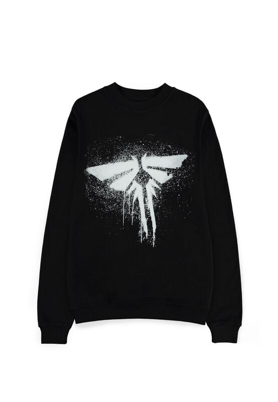 Sweat-shirt Gaming de The Last Of Us - Firefly - S à XXL - pour Homme - noir - The Last Of Us