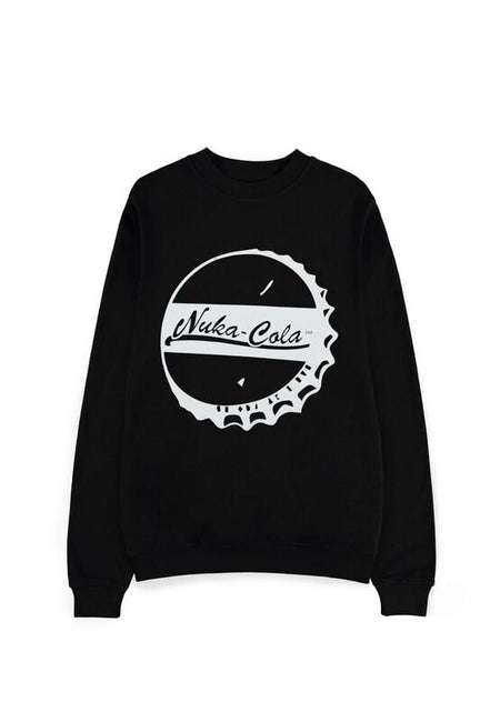 Sweat-shirt Gaming de Fallout - Capsule de Bouteille Nuka-Cola - S à XXL - pour Homme - noir - Fallout
