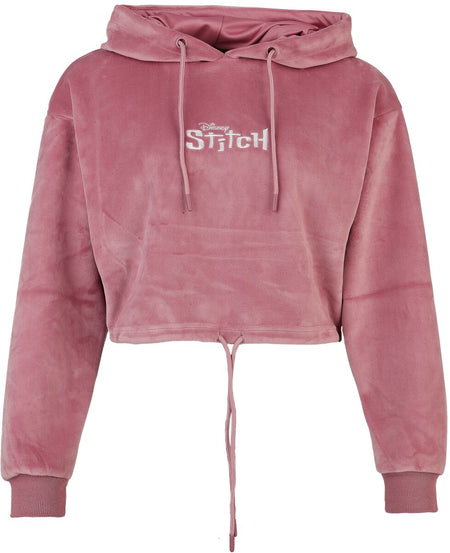 Sweat-shirt à capuche Disney de Lilo & Stitch - Angel - S à XXL - pour Femme - rose clair - Lilo & Stitch