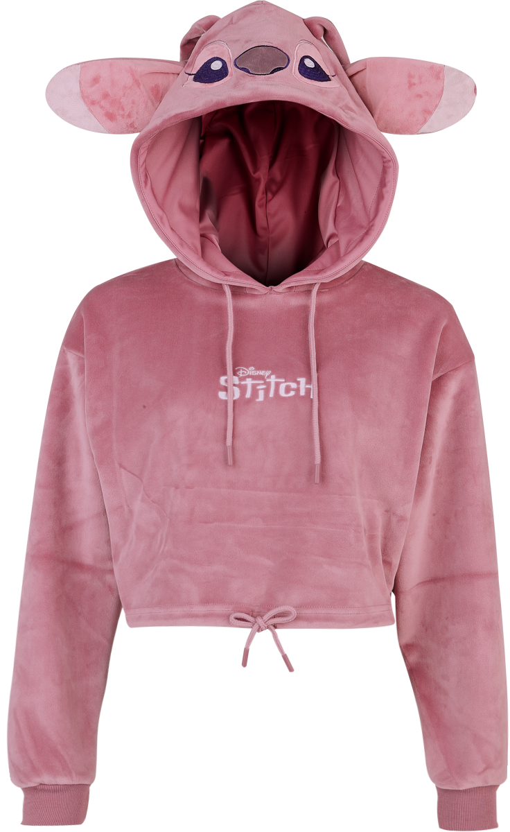 Sweat-shirt à capuche Disney de Lilo & Stitch - Angel - S à XXL - pour Femme - rose clair - Lilo & Stitch - View 2