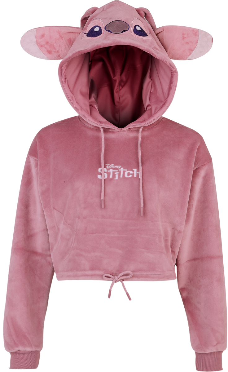 Sweat-shirt à capuche Disney de Lilo & Stitch - Angel - S à XXL - pour Femme - rose clair - Lilo & Stitch - View 2