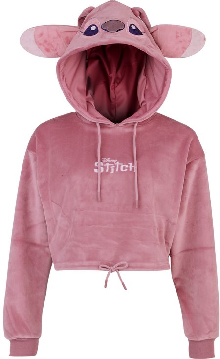 Sweat-shirt à capuche Disney de Lilo & Stitch - Angel - S à XXL - pour Femme - rose clair - Lilo & Stitch - View 2
