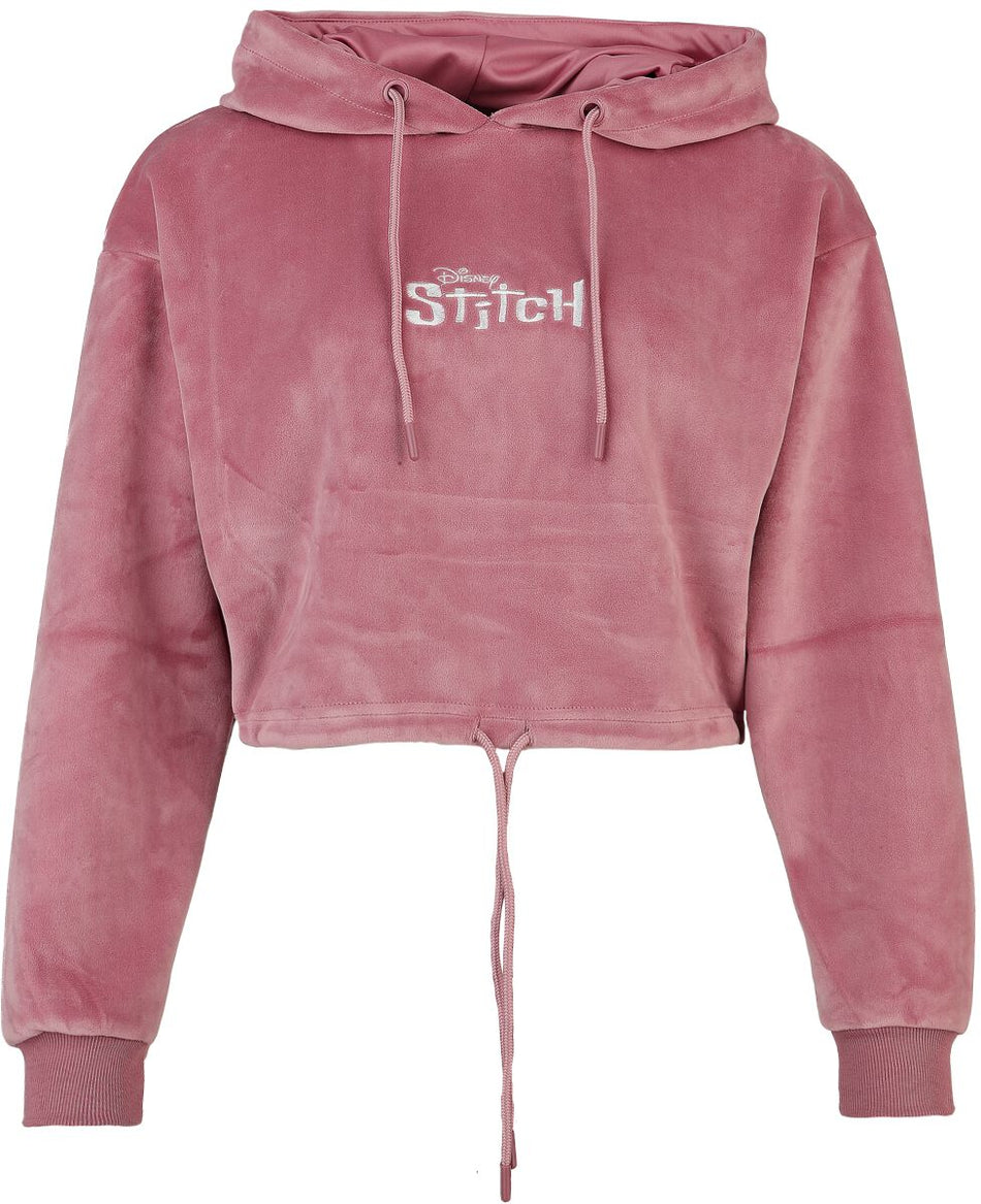 Sweat-shirt à capuche Disney de Lilo & Stitch - Angel - S à XXL - pour Femme - rose clair - Lilo & Stitch