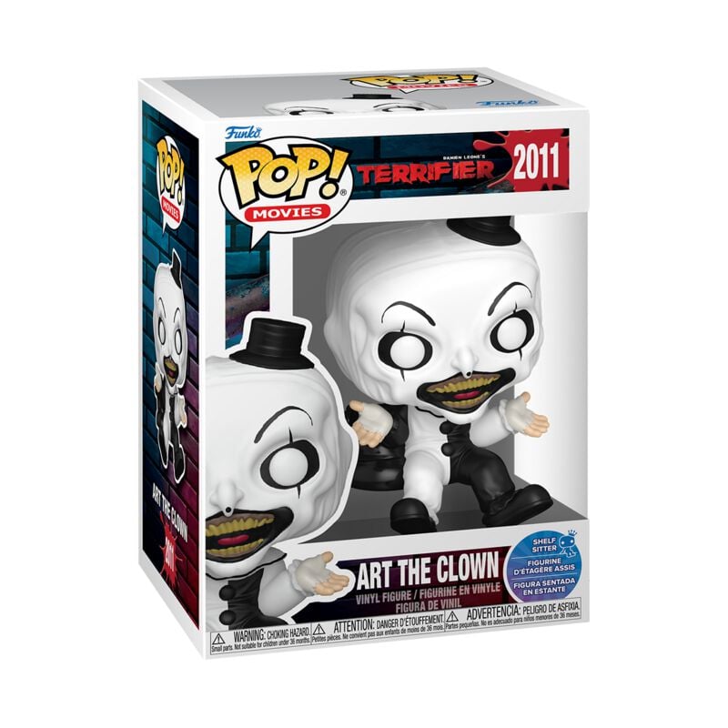 Terrifier - Art The Clown (Pop!Movies) Vinyl Figur 2011 - Funko Pop! - Funko Shop Europe - Terrifier